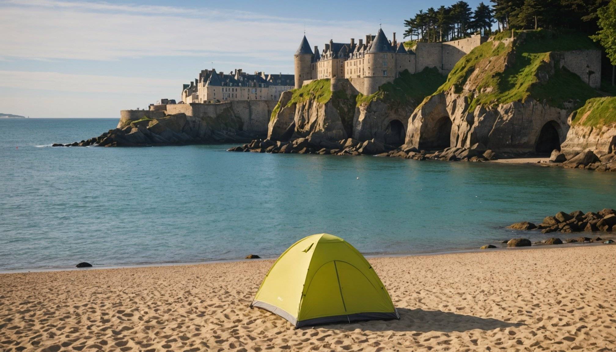 Camping saint malo : détendez-vous à l&rsquo;île verte en bretagne