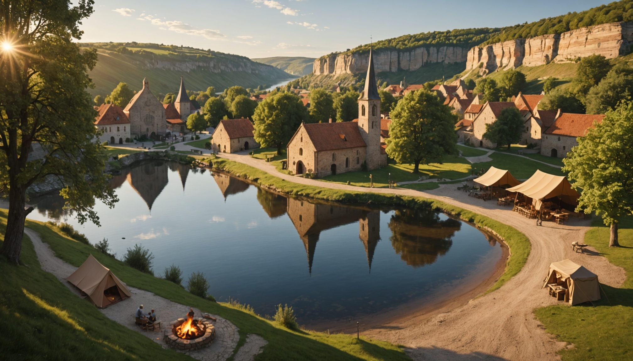 Que faire dans le lot : villages, nature et patrimoine avec le camping les granges